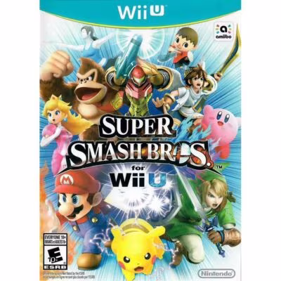 Super Smash Bros For Wii U - Nintendo Wii U (Usado) (Mancha) (Com Luva)