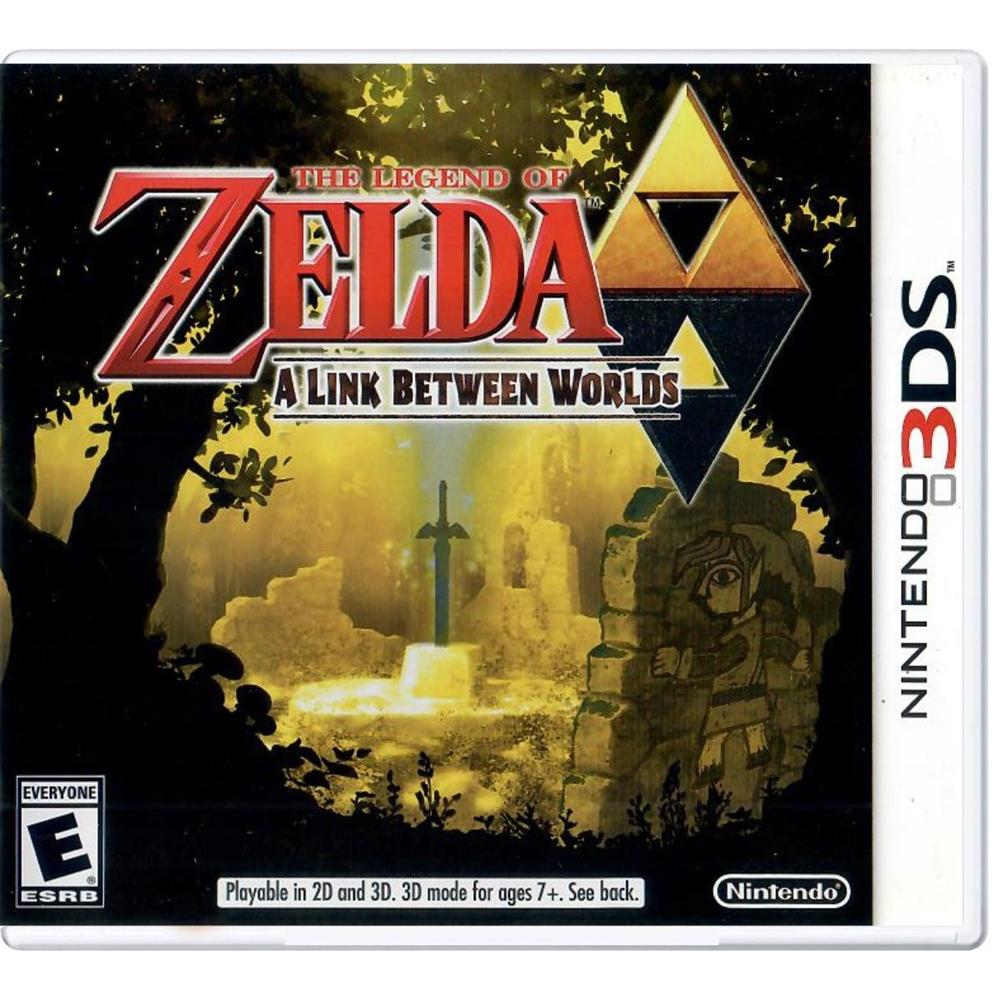 The Legend Of Zelda A Link Between Worlds - Nintendo 3Ds (Com Luva