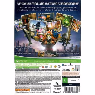 The Lego Movie Videogame - Xbox 360 (Usado) (Mancha)