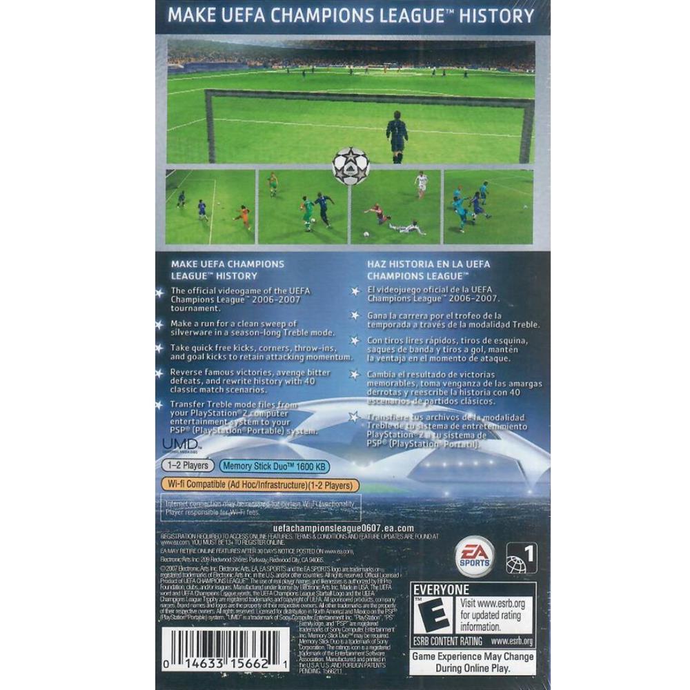 Uefa Champions League 2006-2007 Official Videogame - Psp