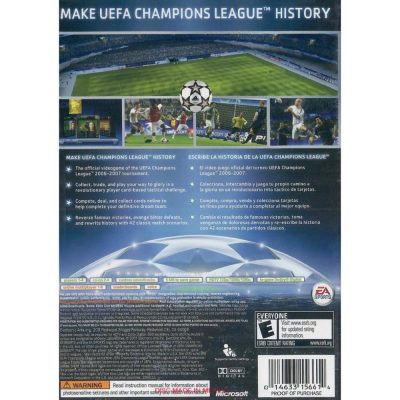Uefa Champions League 2006-2007 Official Videogame - Xbox 360 (Novo)
