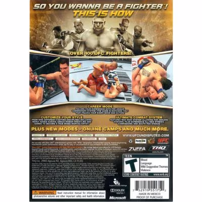 Ufc Undisputed 2010 - Ps3 (Usado)