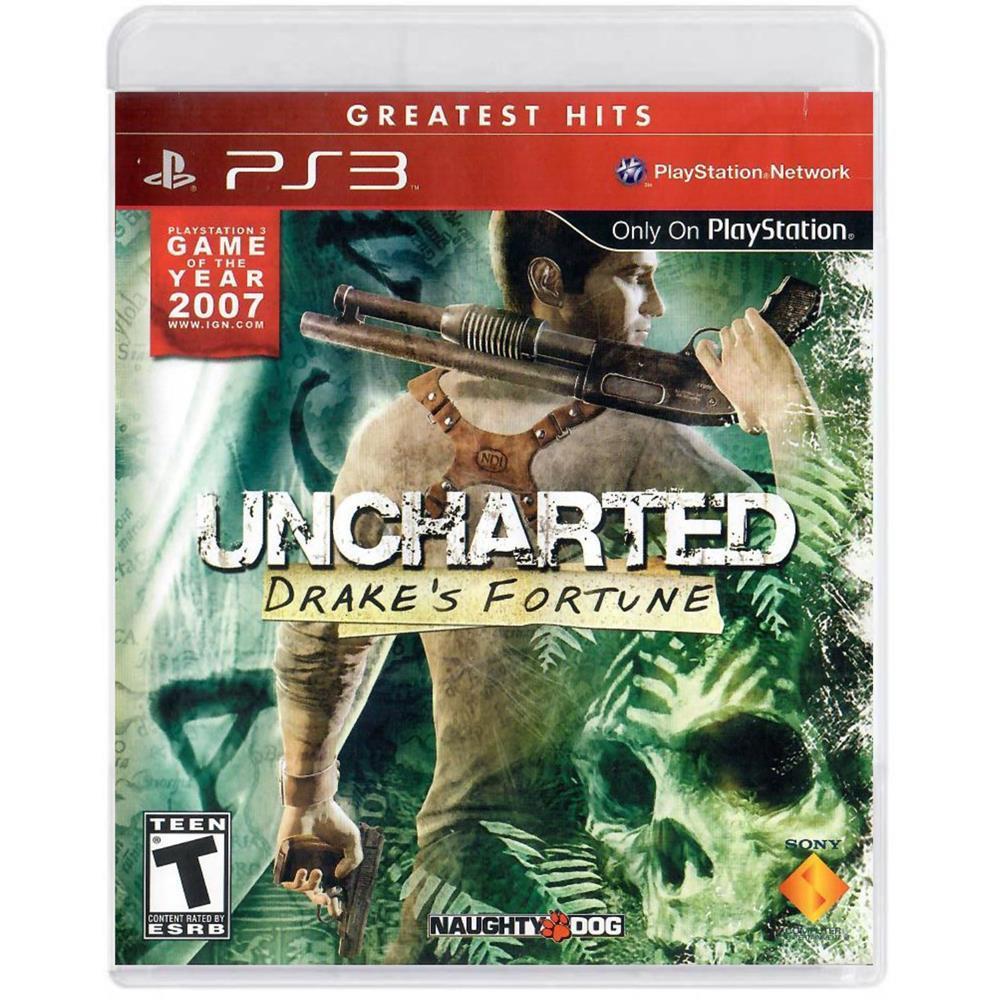 Uncharted Drakes Fortune – Ps3 (Usado) (Greatest Hits) Uncharted Drakes Fortune - Ps3 (Usado) (Greatest Hits)