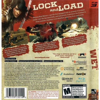 Wet - Ps3 (Usado) (Mancha)