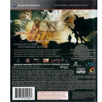 White Knight Chronicles International Edition - Ps3 (Usado)