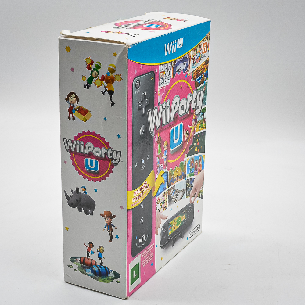 Wii Party U Bundle - Nintendo Wi U (Inclui Wii Remote) (Seminovo)
