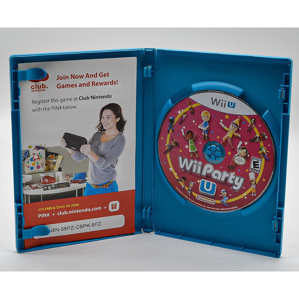 Wii Party U Bundle - Nintendo Wi U (Inclui Wii Remote) (Seminovo)