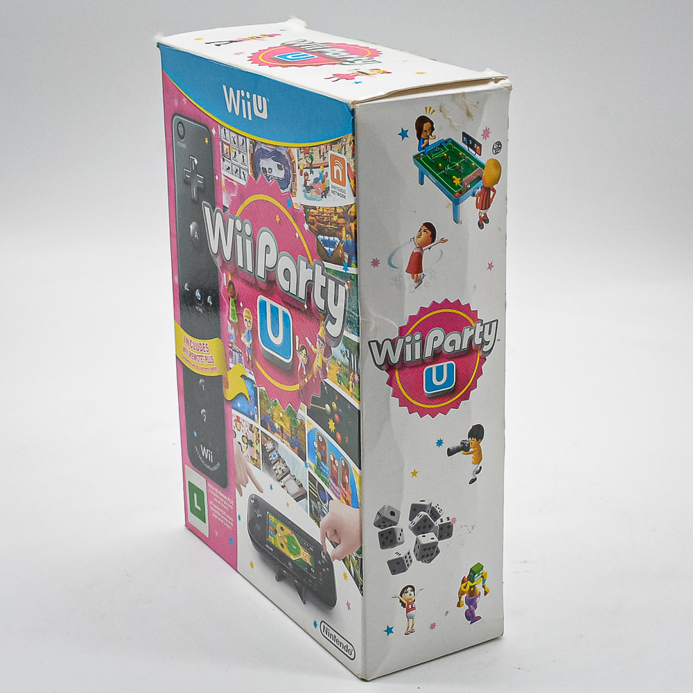 Wii Party U Bundle - Nintendo Wi U (Inclui Wii Remote) (Seminovo)