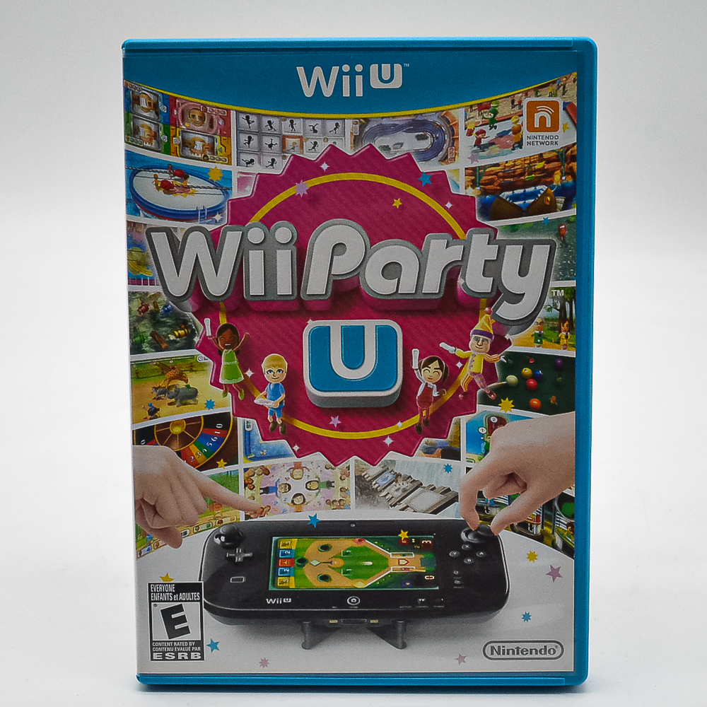 Wii Party U Bundle - Nintendo Wi U (Inclui Wii Remote) (Seminovo)