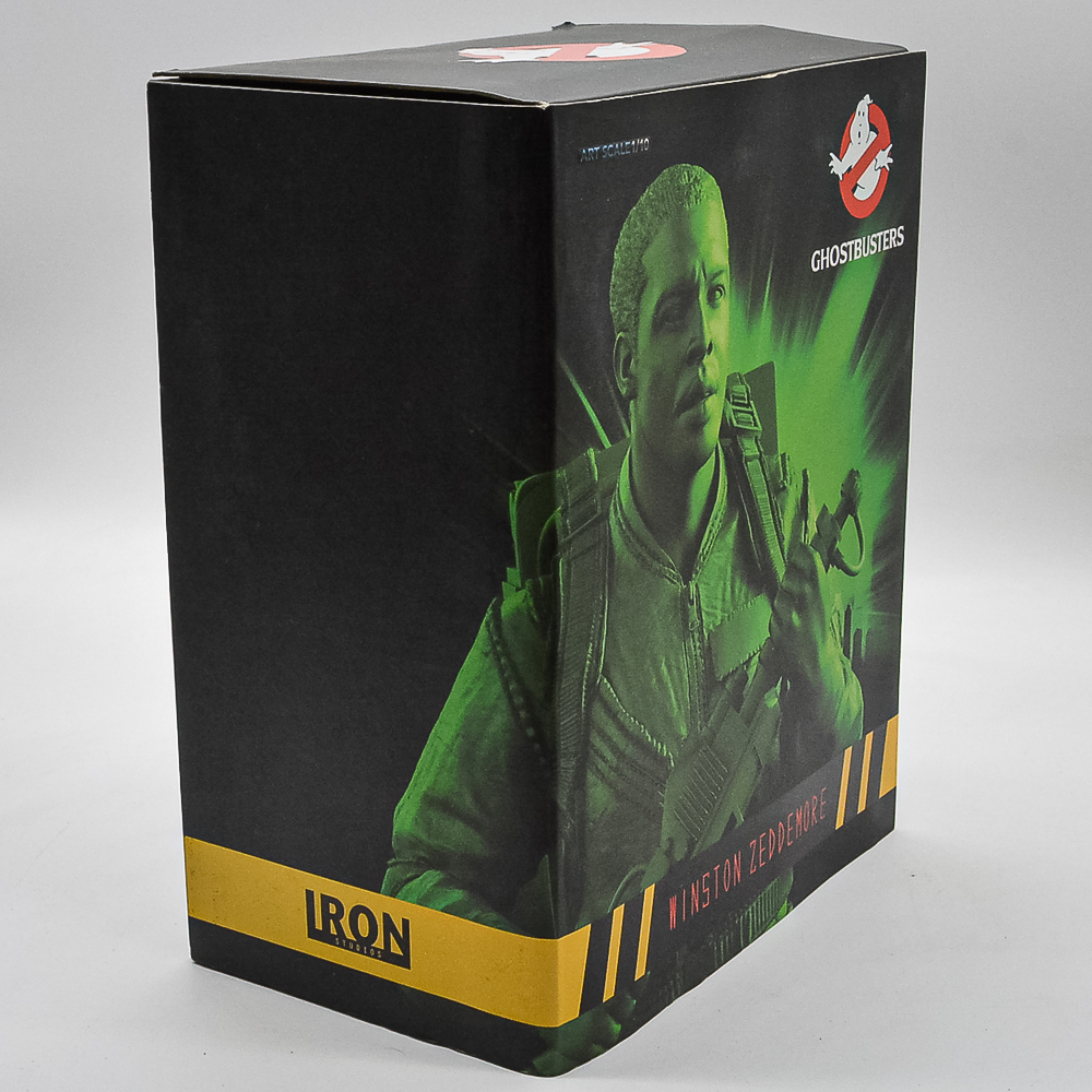 Winston Zeddmore Ghostbusters Art Scale 1/10 - Iron Studios (Com Detalhe) (Usado)