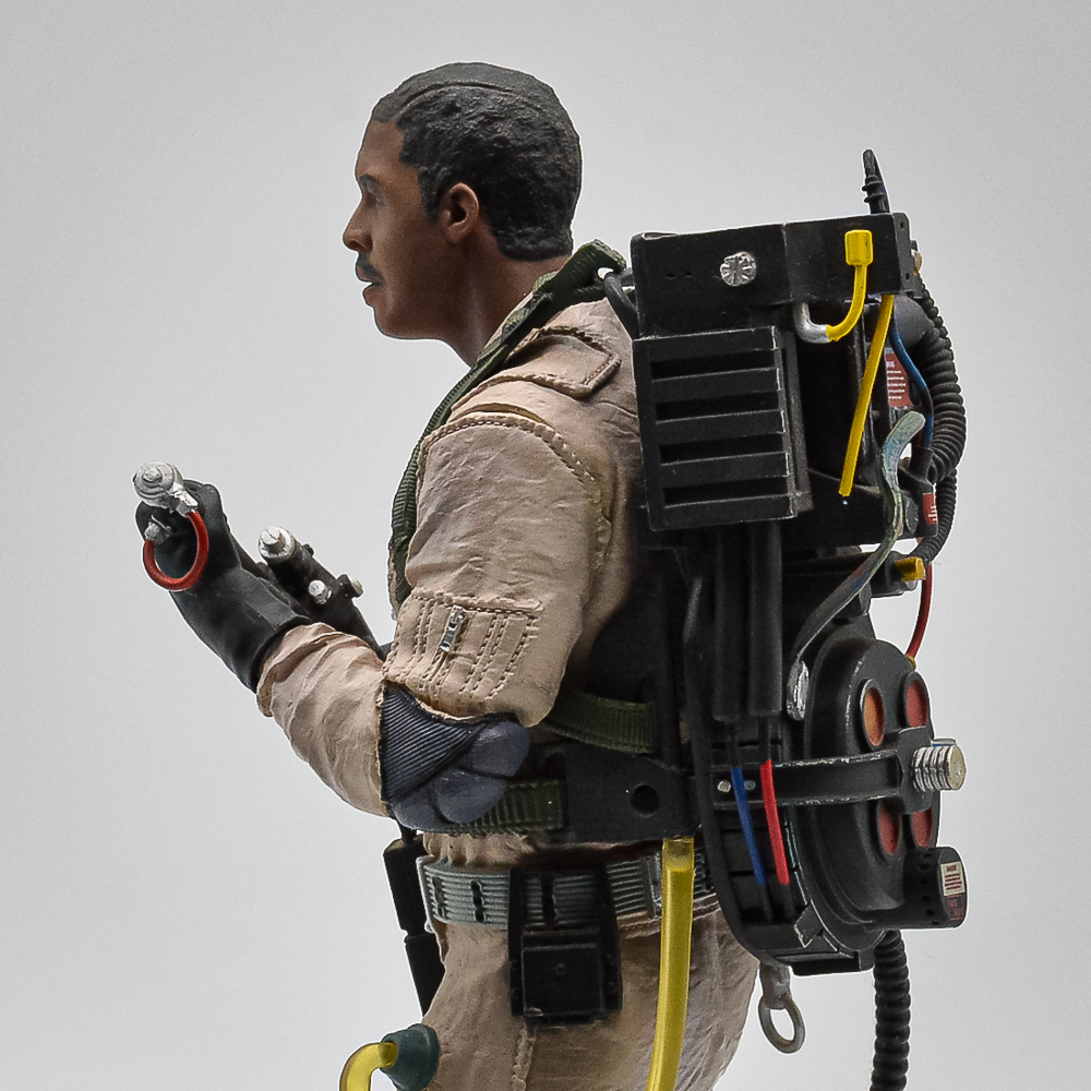 Winston Zeddmore Ghostbusters Art Scale 1/10 - Iron Studios (Com Detalhe) (Usado)