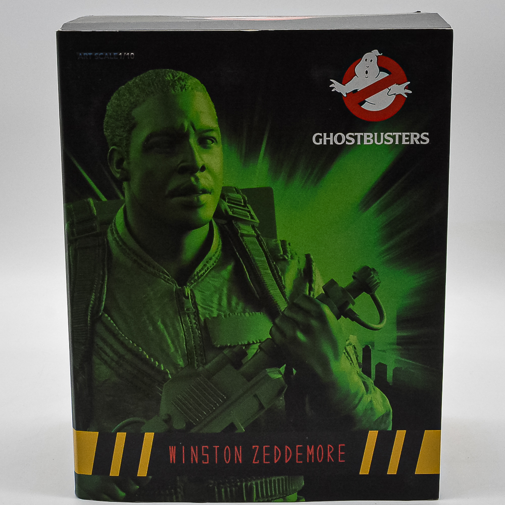 Winston Zeddmore Ghostbusters Art Scale 1/10 - Iron Studios (Com Detalhe) (Usado)