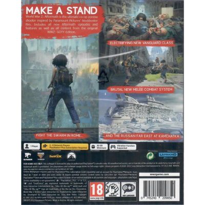 World War Z Aftermath - Ps5 (Novo) (Europeu)