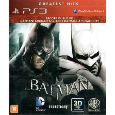 Batman Pacote Duplo - Ps3 (Greatest Hits) (Usado)