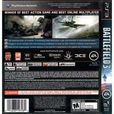 Battlefield 3 - Ps3 (Usado)