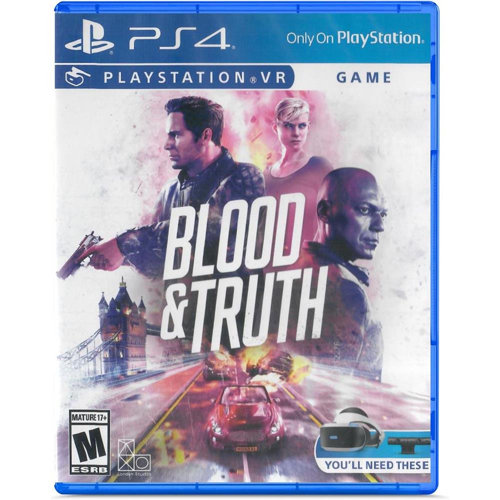 Blood & Truth - Ps4 (Requer Psvr) (Novo)