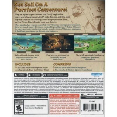 Cat Quest Iii - Ps5 (Inclui Mapa E Sticker) (Novo)