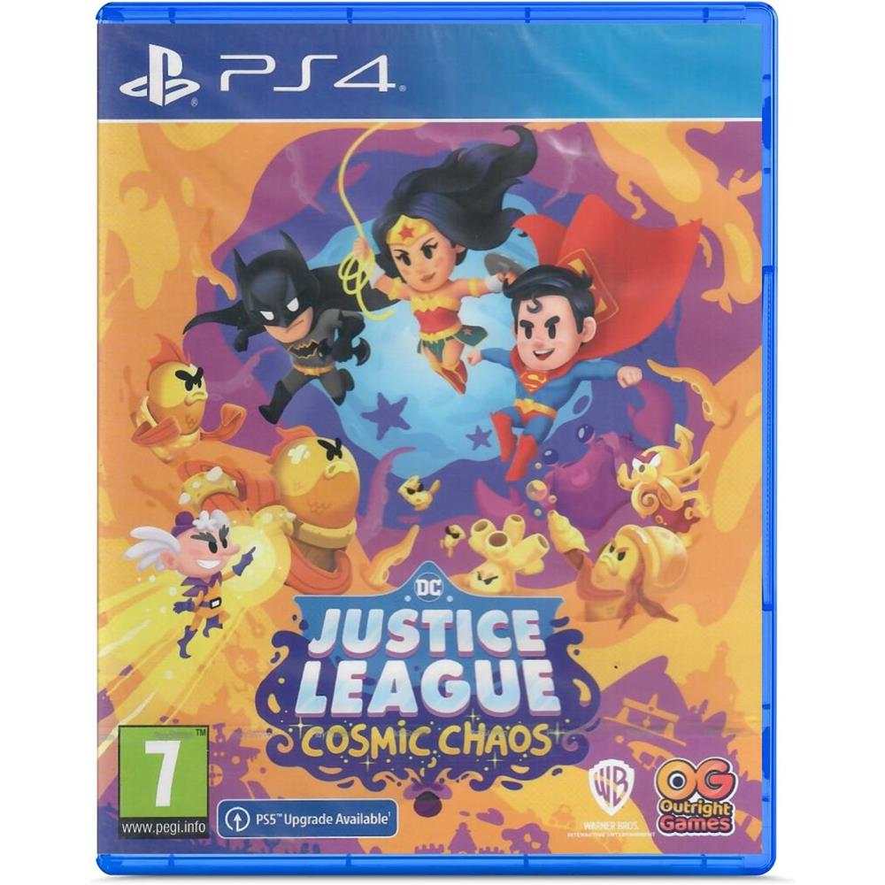 Dc Justice League Cosmic Chaos - Ps4 (Novo) (Europeu)