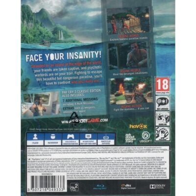 Far Cry 3 Classic Edition - Ps4 (Novo) (Europeu)