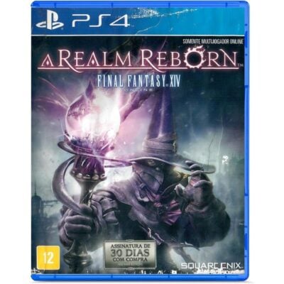 Final Fantasy Xiv- A Realm Reborn - Ps4 (Usado) (Sem Assinatura) (Caixa Vermelha)