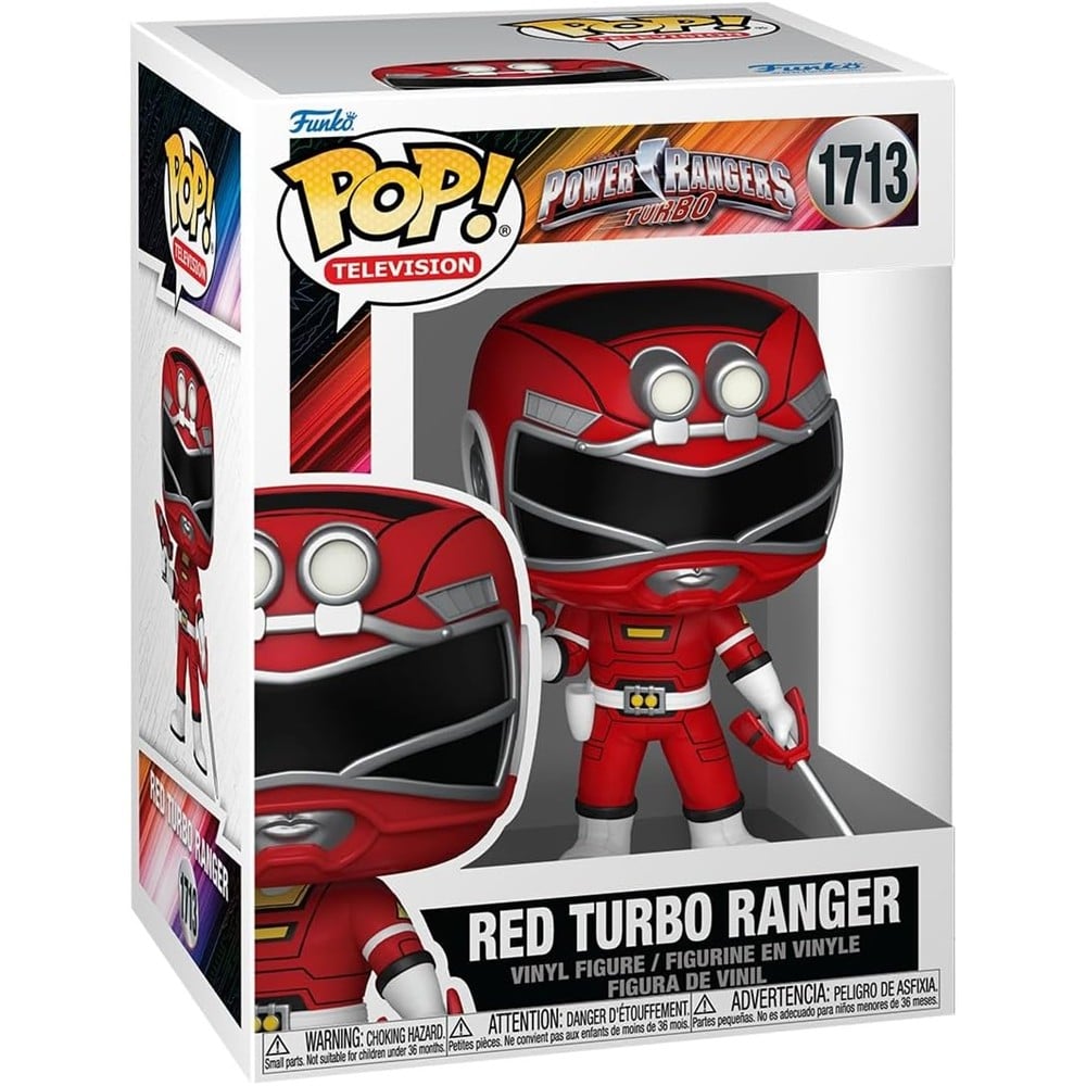 Funko Pop Power Rangers Turbo - Red Turbo Ranger #1713