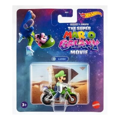 Hot Wheels - Super Mario Galaxy Movie - Luigi (Novo)