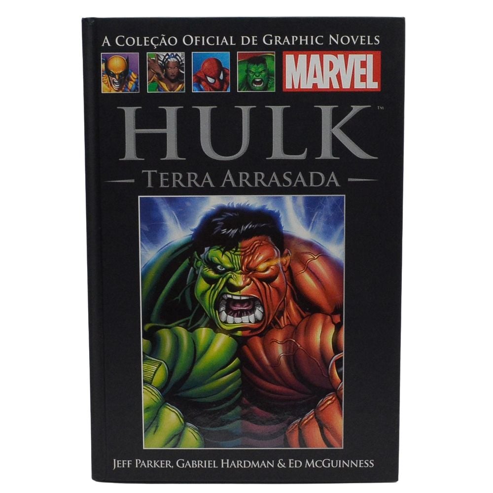 Hq Marvel Coleção Graphic Novels - Hulk Terra Arrasada (Seminovo) (Capa Dura)