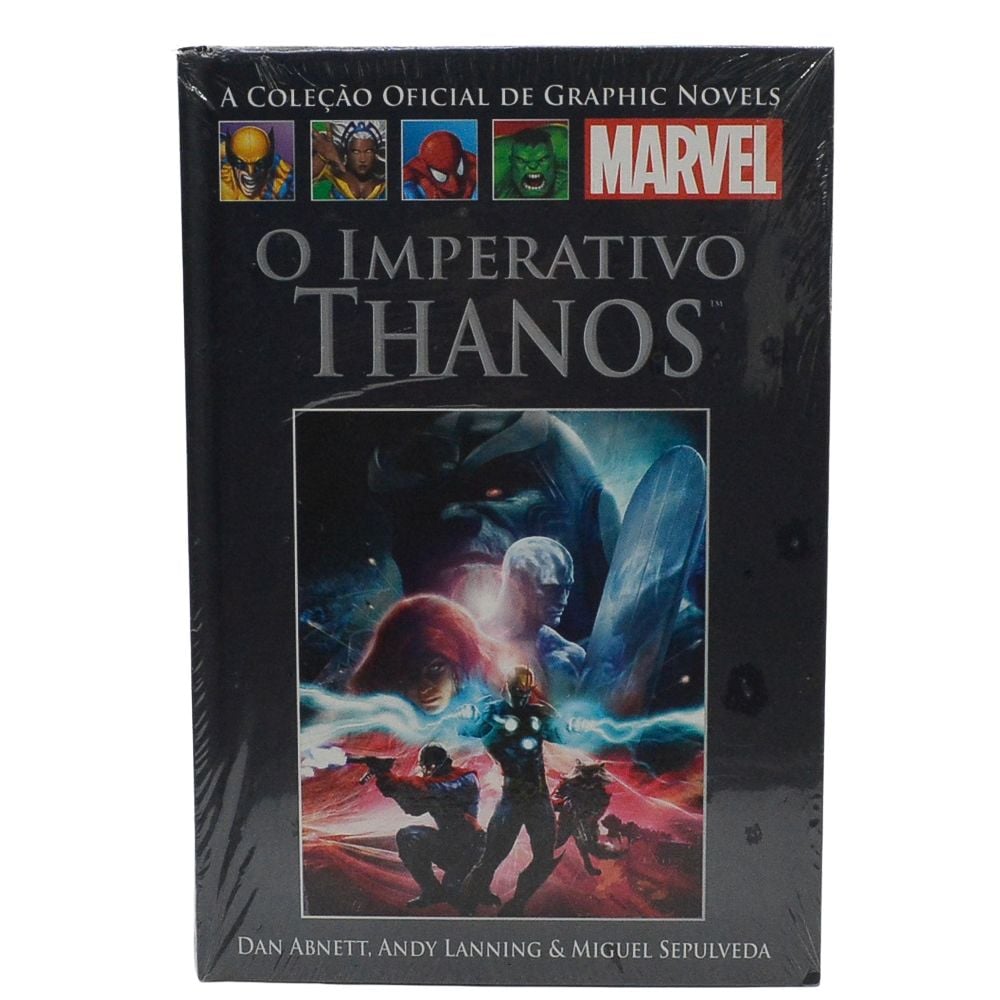 Hq Marvel Coleção Graphic Novels – O Imperativo Thanos (Novo) (Capa Dura) Hq Marvel Coleção Graphic Novels - O Imperativo Thanos (Novo) (Capa Dura)