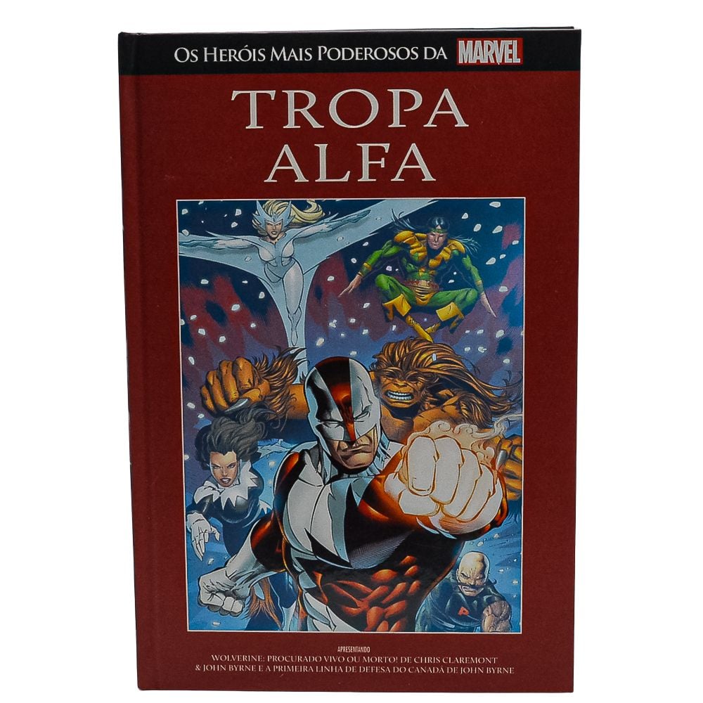 Hq Marvel Coleção Graphic Novels - Tropa Alfa (Usado) (Capa Dura)