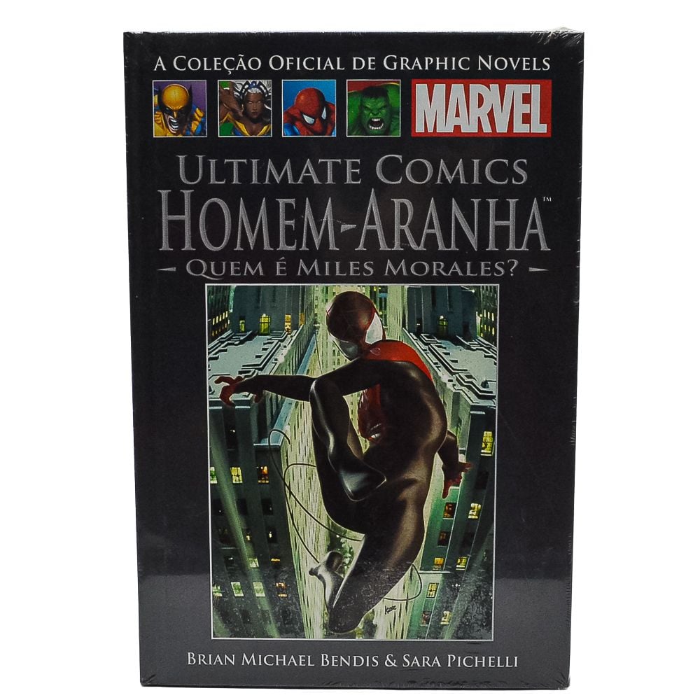 Hq Marvel Coleção Graphic Novels – Ultimate Comics Homem Aranha / Quem É Miles Morales (Novo) (Capa Dura) Hq Marvel Coleção Graphic Novels - Ultimate Comics Homem Aranha / Quem É Miles Morales (Novo) (Capa Dura)
