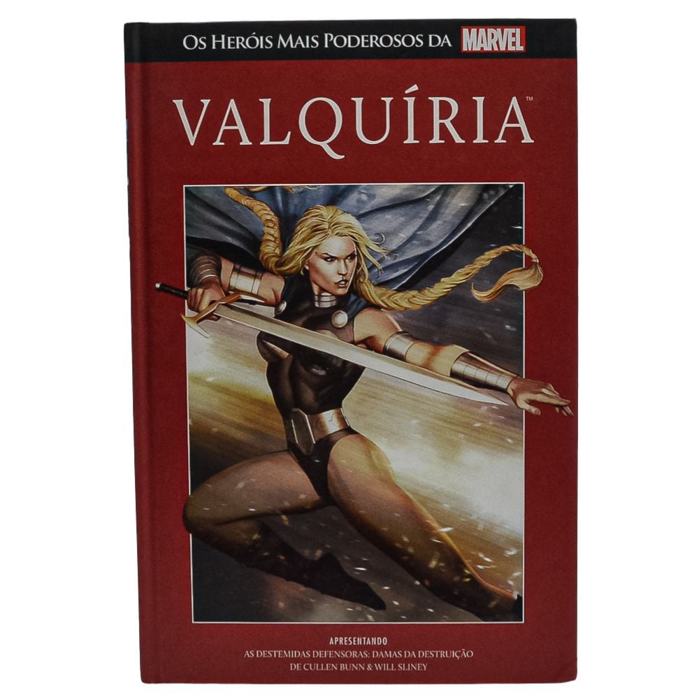 Hq Os Mais Poderosos Da Marvel - Valquiria (Capa Dura) (Usado)