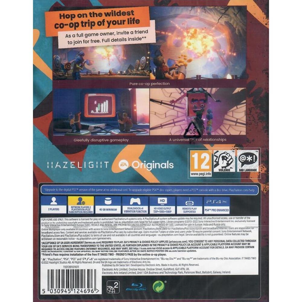It Takes Two - Ps4 (Novo) (Europeu)