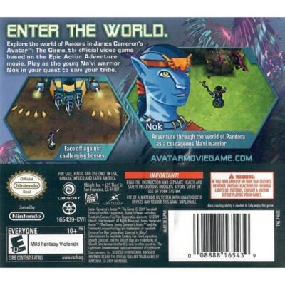 James Cameron's Avatar The Game - Nintendo Ds (Seminovo)