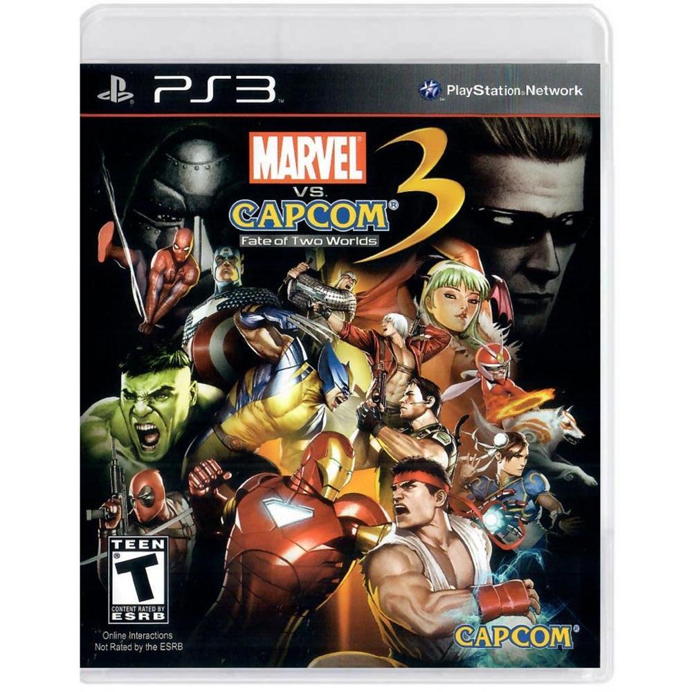 Marvel Vs Capcom 3 Fate Two Worlds - Ps3 (Usado)