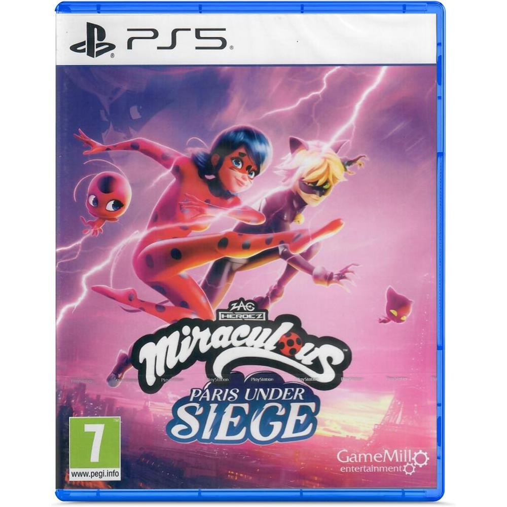 Miraculous Paris Under Siege - Ps5 (Novo) (Europeu)