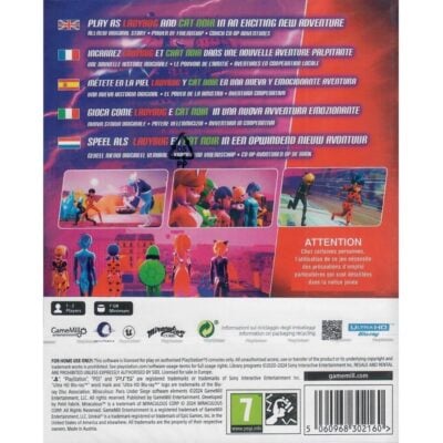Miraculous Paris Under Siege - Ps5 (Novo) (Europeu)
