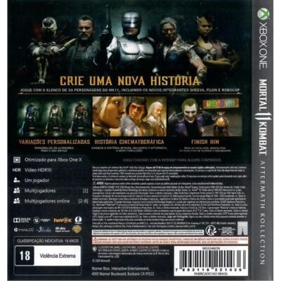 Mortal Kombat 11 Aftermath Kollection - Xbox One (Usado)