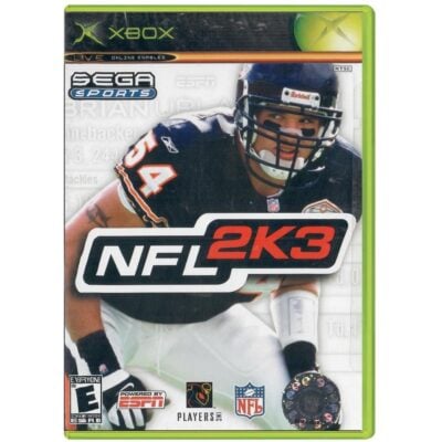 Nfl 2K3 - Xbox Clássico (Novo)