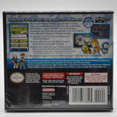 Pokemon Diamond Version - Nintendo Ds (Novo)