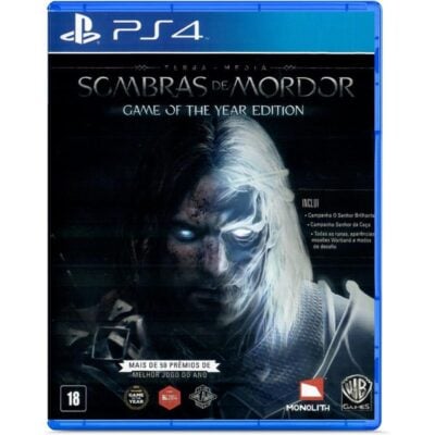 Sombras De Mordor Game Of The Year - Ps4 (Usado) (Encarte Rasgado)