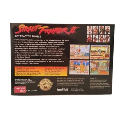 Street Fighter Ii - Snes (Com Caixa) (Repro) (Salvando) (Seminovo)