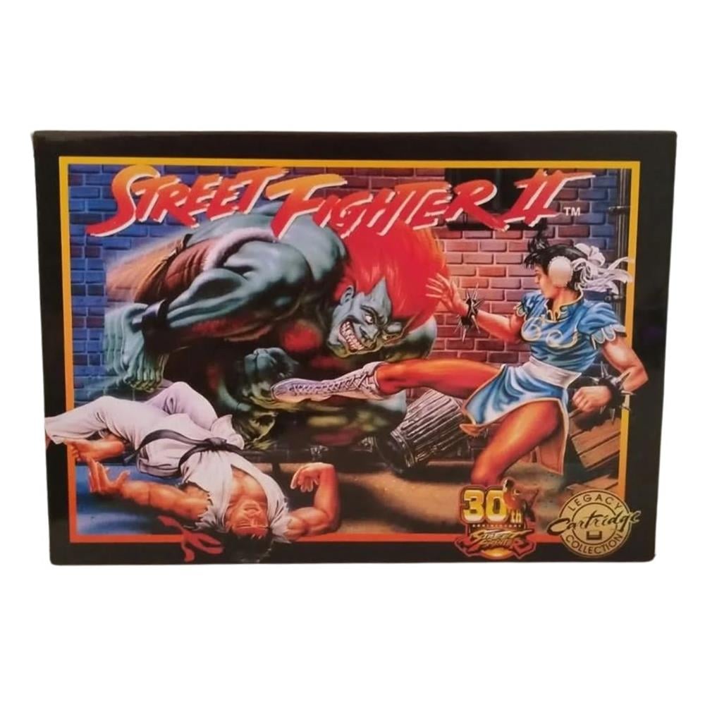 Street Fighter Ii - Snes (Com Caixa) (Repro) (Salvando) (Seminovo)