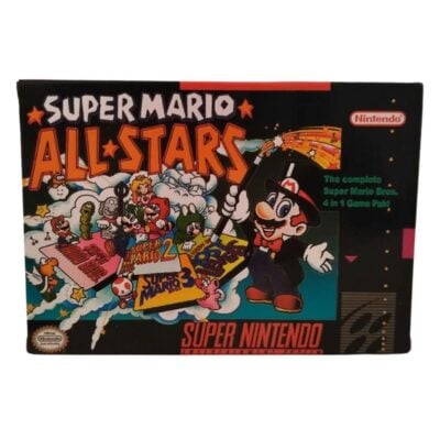 Super Mario All- Stars - Snes (Com Caixa) (Repro) (Salvando) (Seminovo)