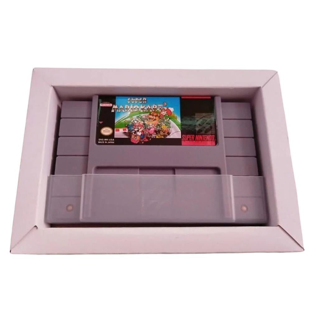 Super Mario Kart - Snes (Com Caixa) (Repro) (Salvando) (Seminovo)