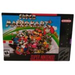 Super Mario Kart - Snes (Com Caixa) (Repro) (Salvando) (Seminovo)