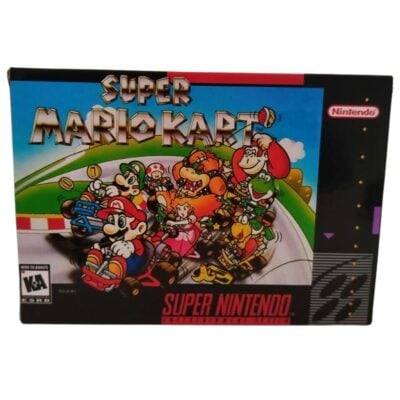 Super Mario Kart - Snes (Com Caixa) (Repro) (Salvando) (Seminovo)
