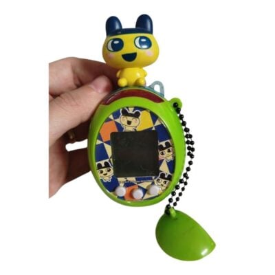 Tamagotchi Tamatown Tama-Go Verde Bandai 2010 C/ Mametchi Lite + 2 Gotchi Figures (Seminovo)