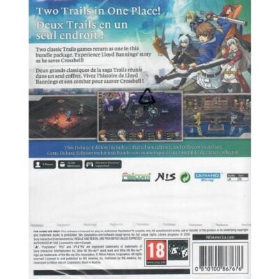 The Legend Of Heroes Trails From Zero/The Legend Of Heroes Trails To Azure - Ps5 (Novo) (Europeu)