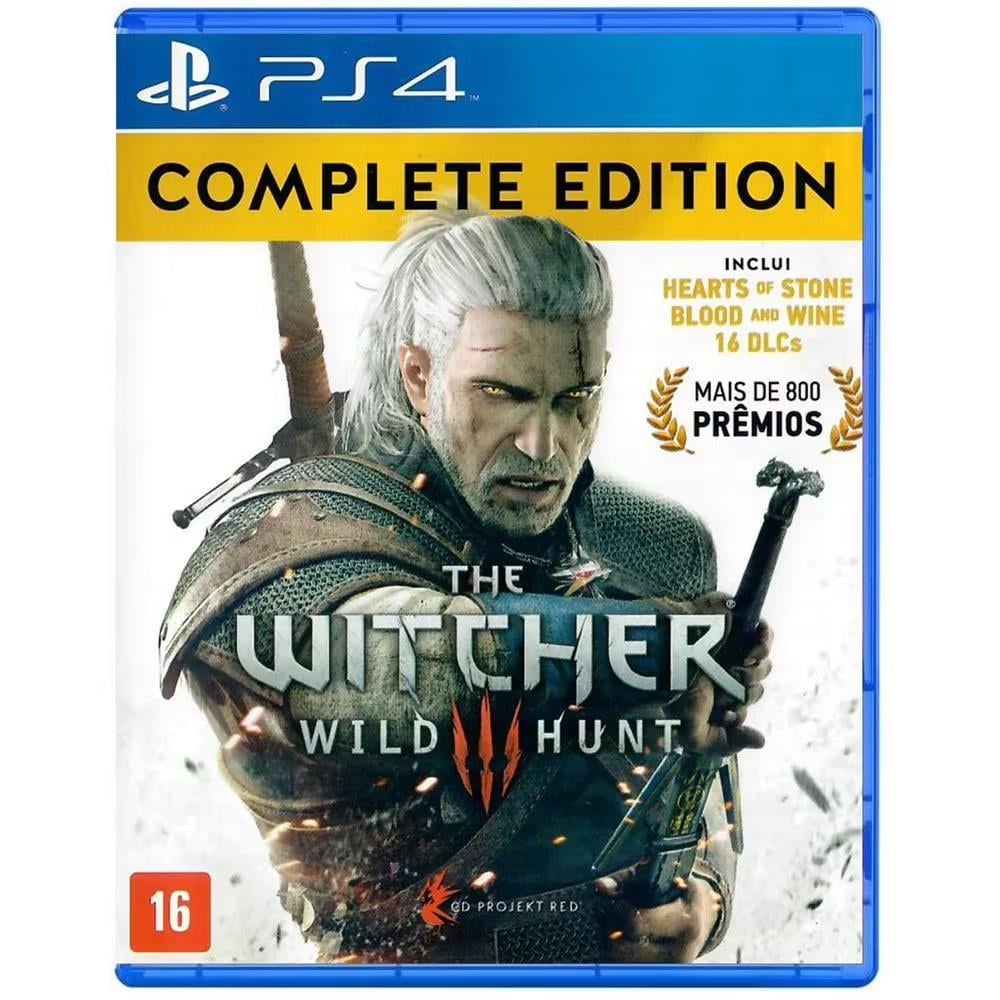 The Witcher 3 Wild Hunt Complete Edition – Ps4 (Usado) (Mancha) The Witcher 3 Wild Hunt Complete Edition - Ps4 (Usado) (Mancha)