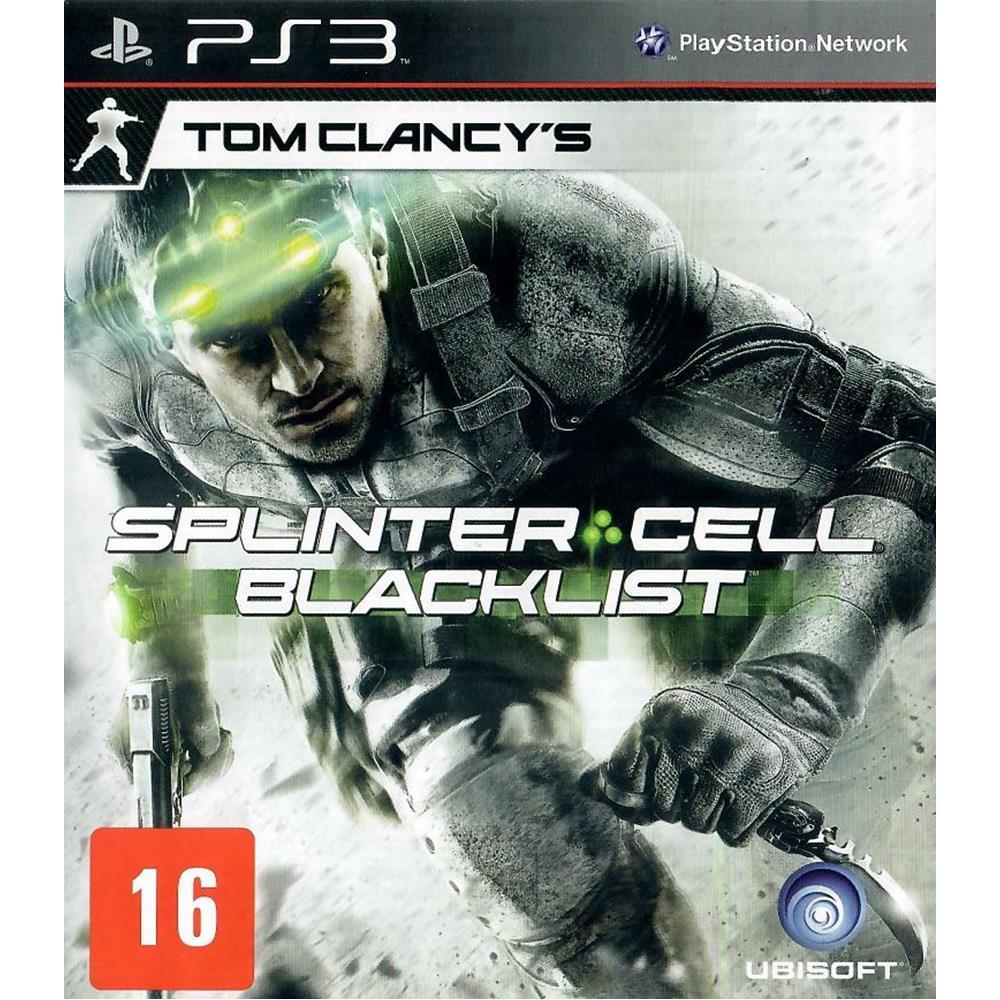 Tom Clancys Splinter Cell Blacklist - Ps3 (Usado) (Trava Do Disco)